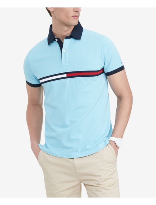 Tommy Hilfiger Men's Custom-Fit Tanner Logo Polo