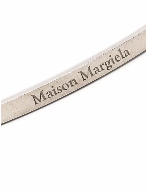 Maison Margiela logo-engraved cuff