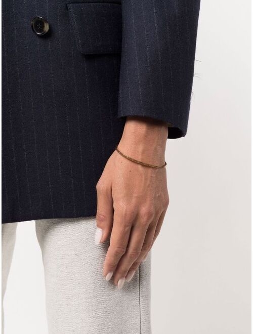 Maison Margiela number-engraved cuff bracelet