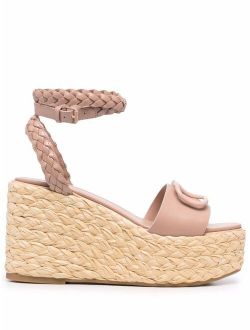 Garavani VLogo wedge sandals