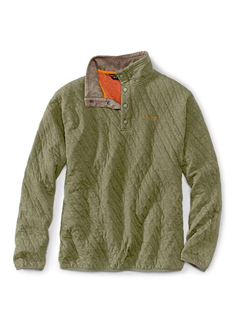 Orvis Outdoor Quilted Snap Sweatshirt