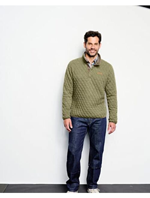 Orvis Outdoor Quilted Snap Sweatshirt