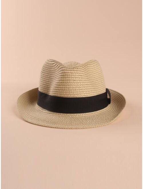 Shein Boys Straw Hat