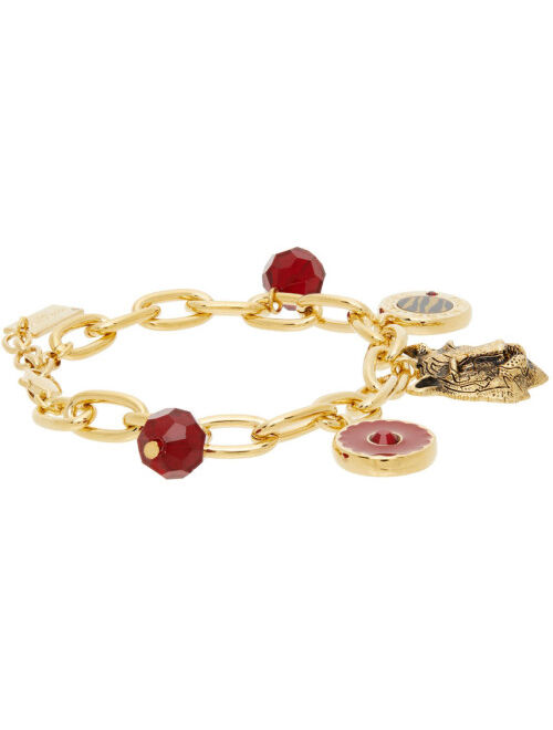 Marc Jacobs Gold 'The Medallion' Charm Bracelet