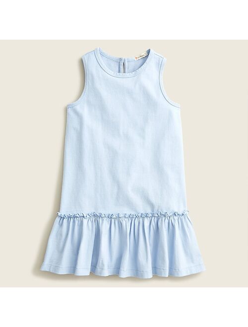 J.Crew Girls' cotton drop-waist dress