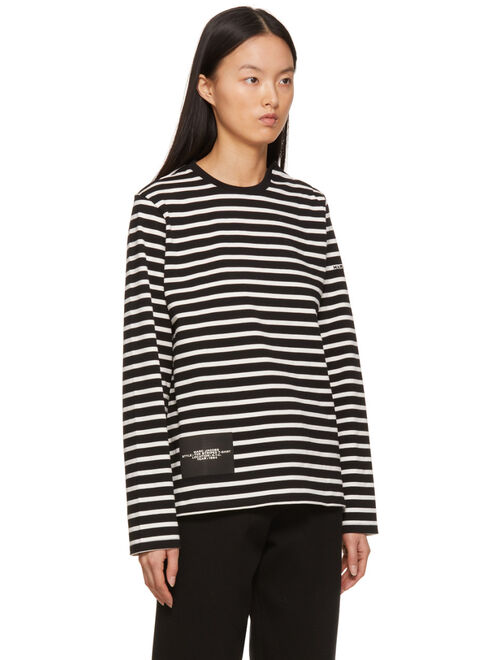 Marc Jacobs Black & White 'The Striped T-Shirt' T-Shirt