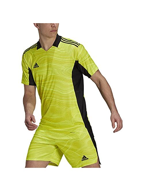 adidas Condivo 21 Acid Orange Short Sleeve Goalkeeper Jersey