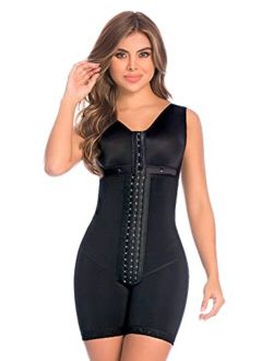 DPRADA Fajas 11215 Full Body Shaper Post Surgery Abdomen Compression Garment with Bra