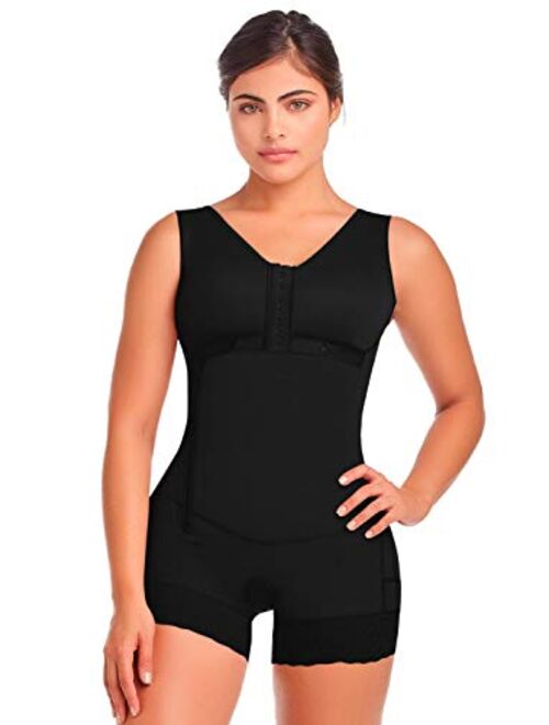 Fajas Disenos D'Prada DELIÉ by Fajas DPrada 09053 Fajas Colombianas Postpartum Girdle Full Body Shaper for Women