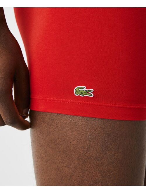 Lacoste Men's Stretch Boxer Brief Set, 3-Piece