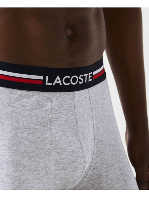 Lacoste Men's Stretch Boxer Brief Set, 3-Piece