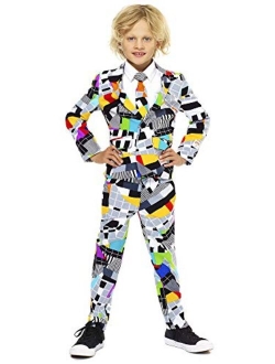 Little Boys 3-Piece Testival Retro Suit Set