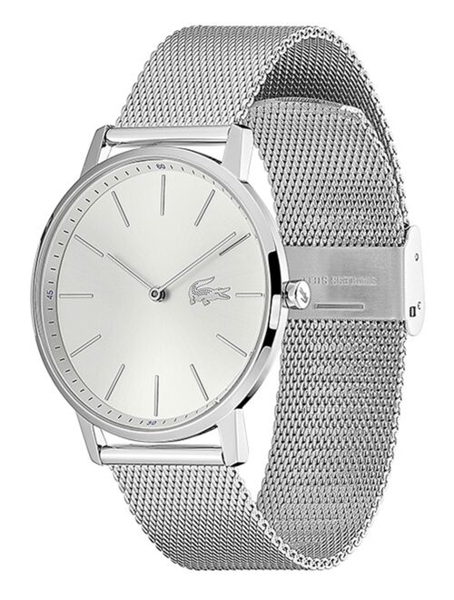 Lacoste Men's Moon Stainless Steel Mesh Bracelet Watch 40mm