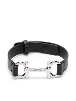 Salvatore Ferragamo horsebit detail adjustable bracelet