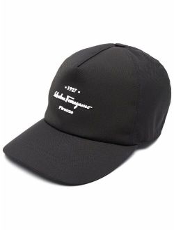 Salvatore Ferragamo 1927 logo baseball cap