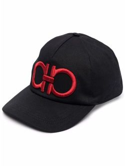 Salvatore Ferragamo embroidered-Gancini baseball cap