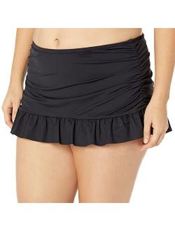 Women's Island Goddess Ruffle Skirted Swimsuit Bottom