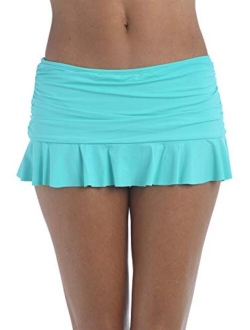 Women's Island Goddess Ruffle Skirted Swimsuit Bottom