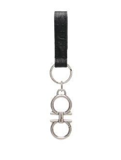 Salvatore Ferragamo Gancini charm keyring