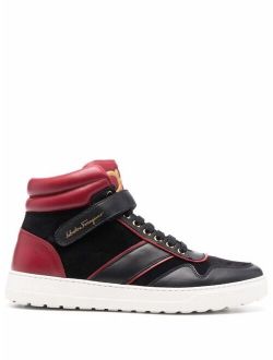 Salvatore Ferragamo Gancini high-top sneakers