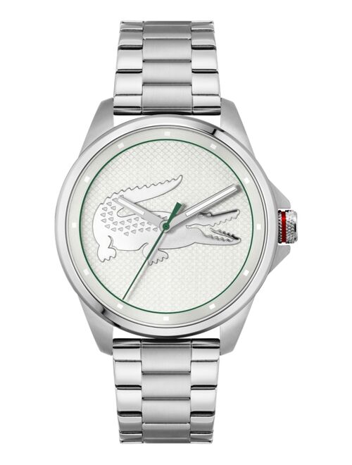 Lacoste Men's Limited Edition Croc Stainless Steel Bracelet Watch 43mm