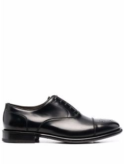 Salvatore Ferragamo perforated leather brogues