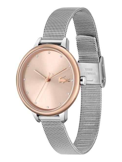 Lacoste Women's Cannes Stainless Steel Mesh Bracelet Watch 34mm