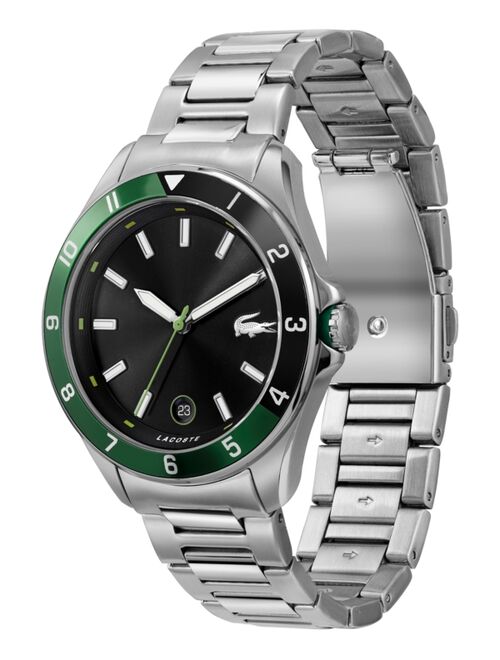 Lacoste Men's Tiebreaker Stainless Steel Bracelet Watch 43mm