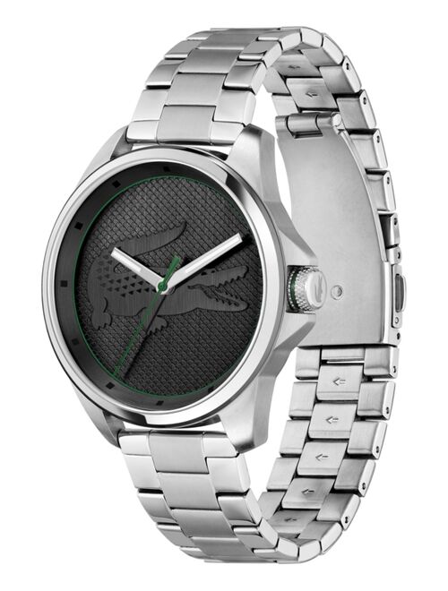 Lacoste Men's Limited Edition Croc Stainless Steel Bracelet Watch 43mm