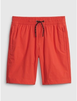 Kids Hybrid Pull-On Shorts