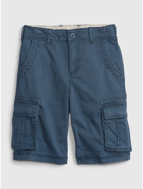 GAP Kids Cotton Camouflage Cargo Shorts