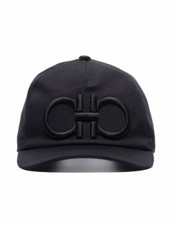 Salvatore Ferragamo Gancini-embroidered baseball cap