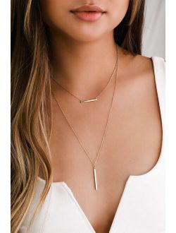 Coretta Layered Gold Necklace