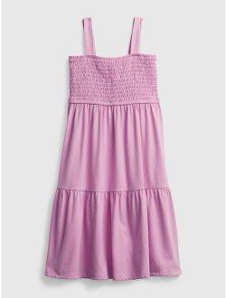 Kids Smocked Midi Tank Dress