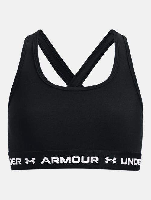 Under Armour Girls' UA Crossback Sports Bra