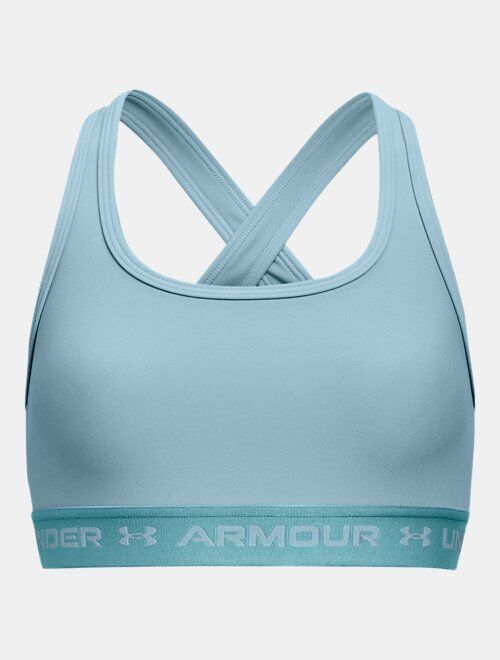 Under Armour Girls' UA Crossback Sports Bra