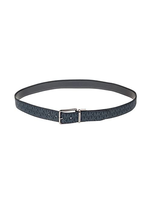 Michael Kors Men's Cut to Fit Reversible PVC Leather Dress Belt