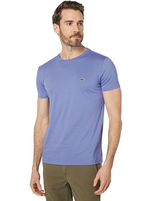 Lacoste Short Sleeve Pima Crew Neck Tee