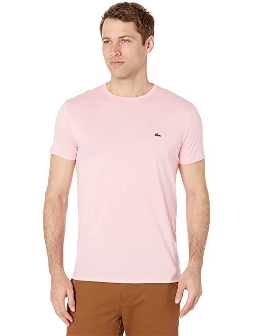 Lacoste Short Sleeve Pima Crew Neck Tee