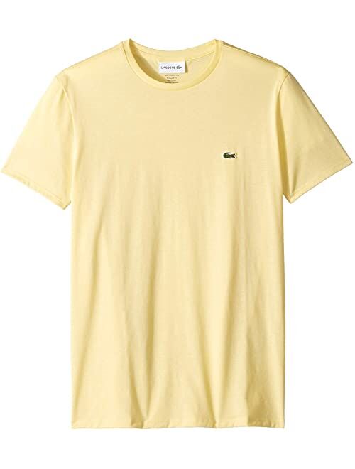 Lacoste Short Sleeve Pima Crew Neck Tee