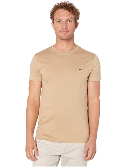 Short-Sleeve Pima Jersey Crewneck T-Shirt