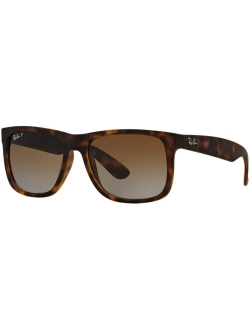 Polarized Sunglasses, RB4165 JUSTIN GRADIENT