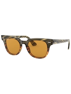 Sunglasses, RB2168 METEOR STRIPED HAVANA