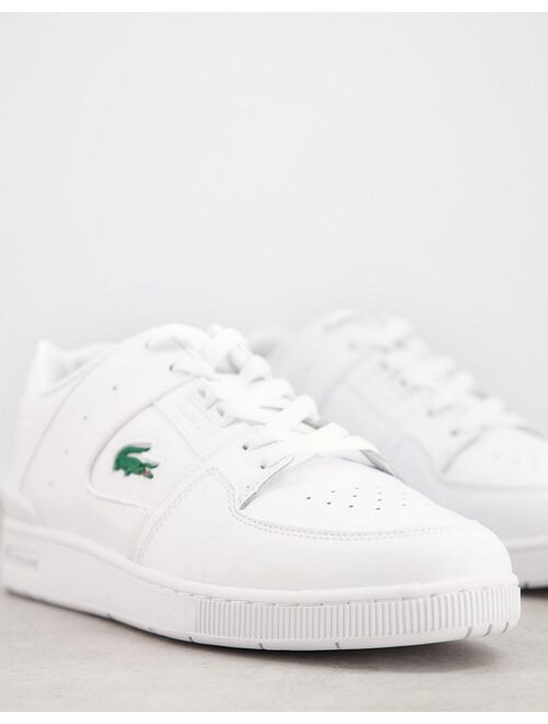 Lacoste Court Cage Sneakers In White