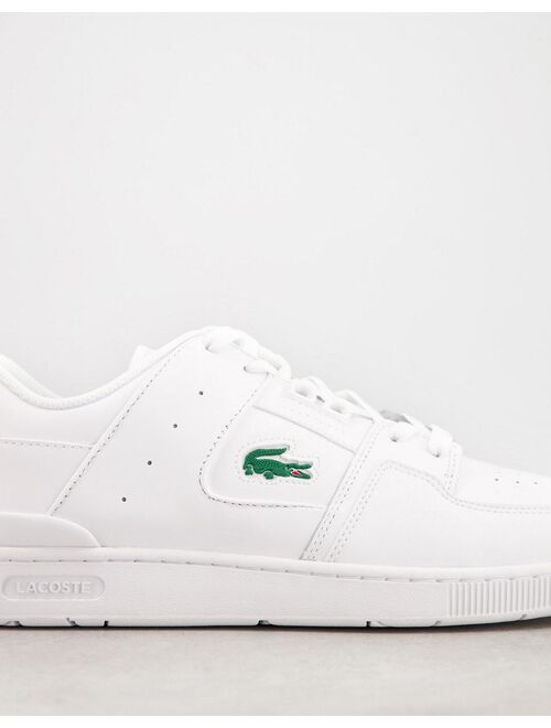 Lacoste Court Cage Sneakers In White