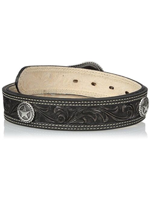 Nocona Belt Co. Nocona Men's San Antonio Usa Black Belt, 34