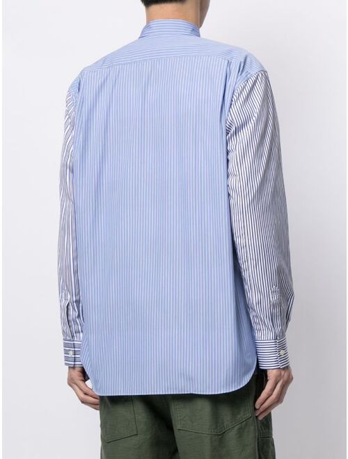 Comme Des Garçons Shirt mix striped shirt