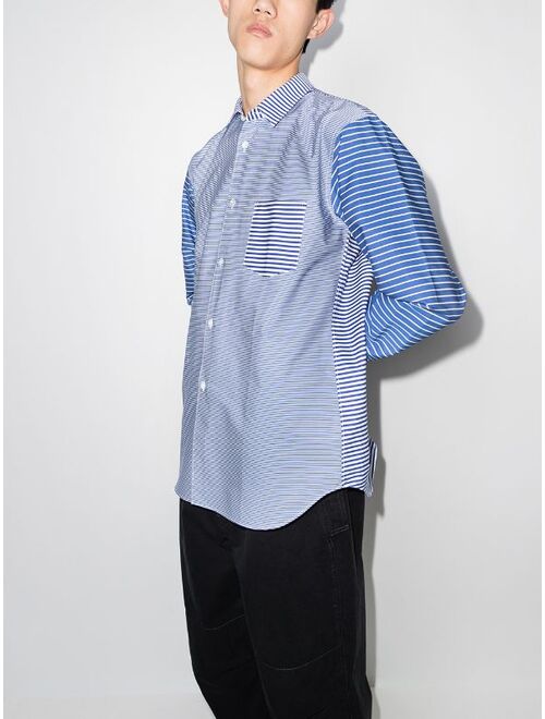 Comme Des Garçons Shirt multi-stripe long-sleeve shirt