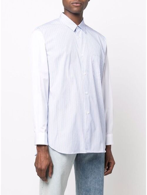 Comme Des Garçons Shirt striped long-sleeve shirt