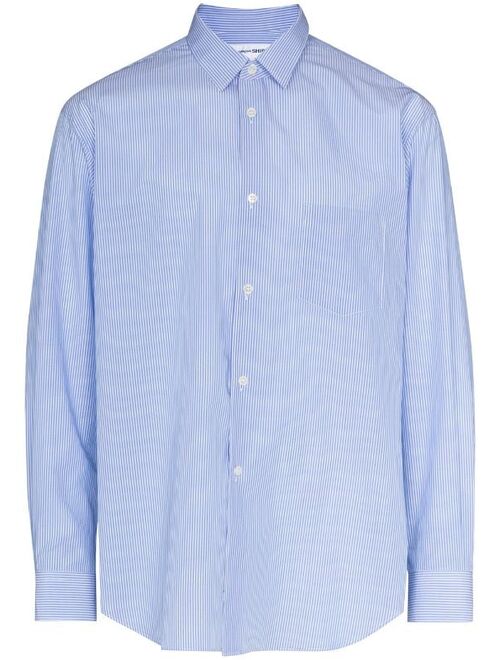 Comme Des Garçons Shirt striped long-sleeve shirt